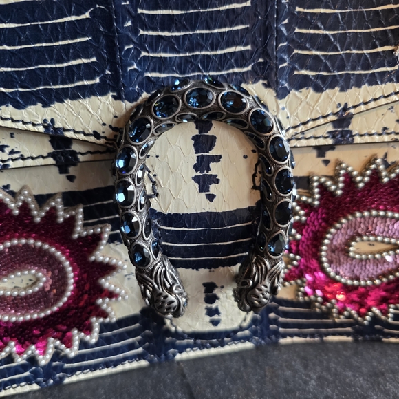 Gucci Dionysus Medium Snakeskin Dragonfly Shoulder Bag Authentic With COA *RARE* - Picture 6 of 16